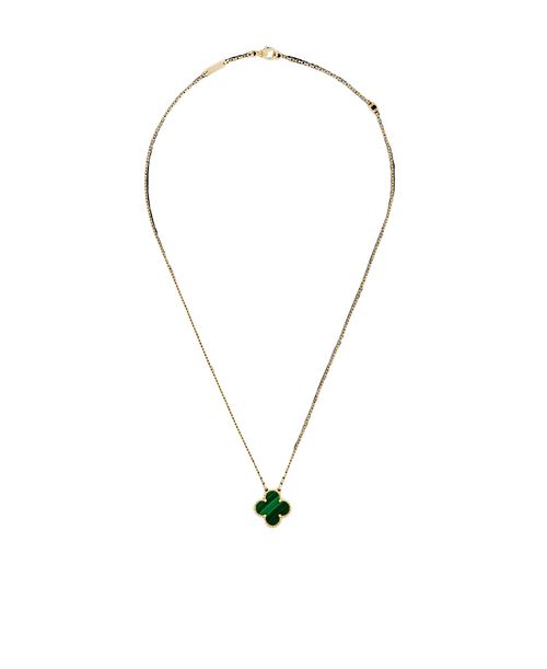 Four-leaf clover necklace