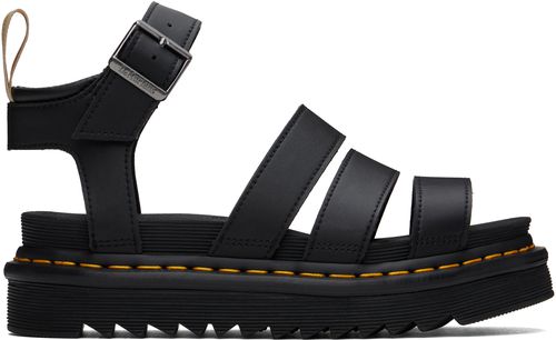 Dr. Martens Black Vegan Blaire Gladiator Sandals