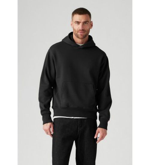 Levi's for man. A8435-0019 Authentic hoodie black (L), Casual, Cotton