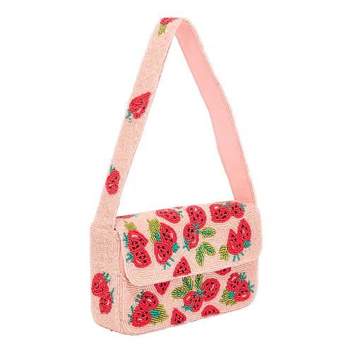 San Tropez Glass Beaded Shoulder Bag