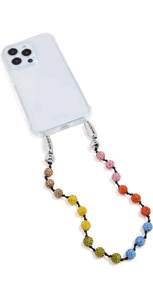Pave Disco Wristlet Rainbow One Size