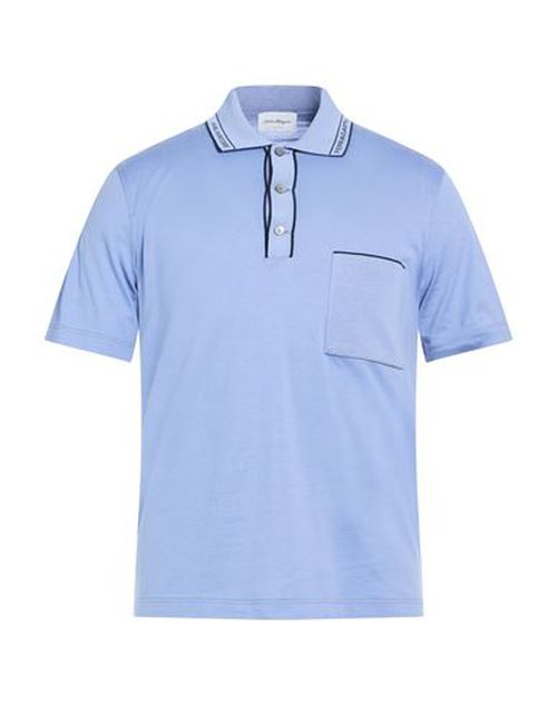 Man Polo shirt Light blue Size XS Cotton