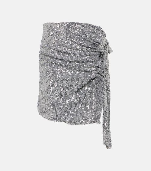 Sequined miniskirt