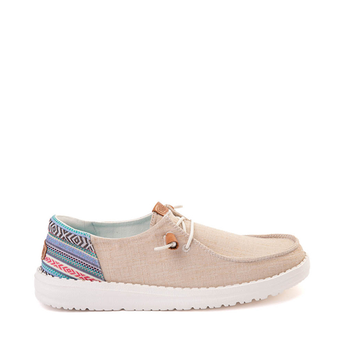 Womens HEYDUDE Wendy Funk Serape Slip-On Casual Shoe - Khaki