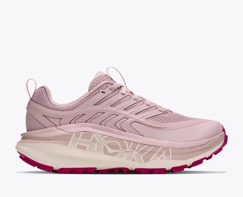 HOKA Women's Stinson 8 Shoes in Pink Opal/Alabaster