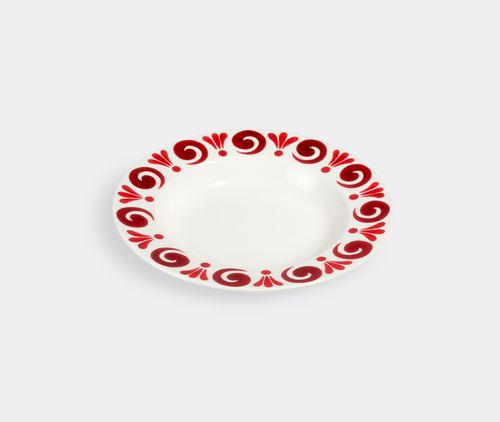 'kallos' Soup Plate, Red