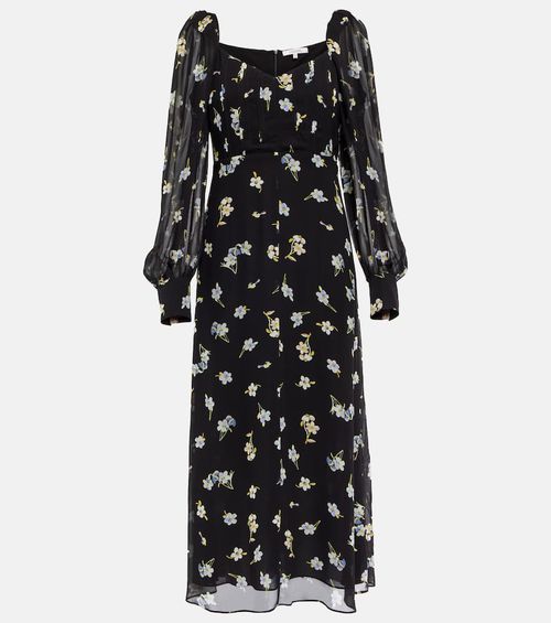 Dorothee Schumacher Midnight Blossom midi dress