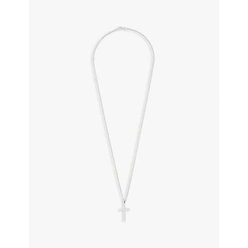 Mens Silver Cross Silver Necklace