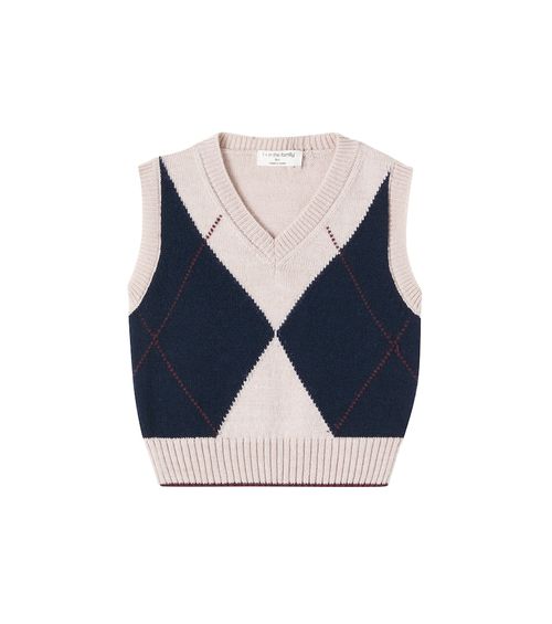 Baby Johannes wool-blend sweater vest