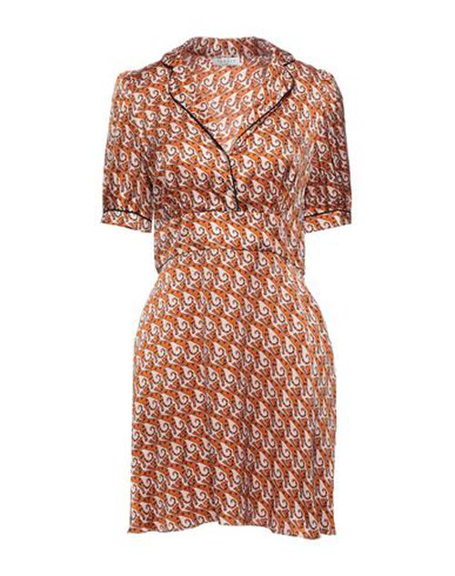Woman Short dress Orange