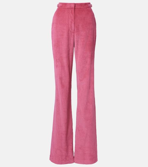 Vesta cotton corduroy flared pants