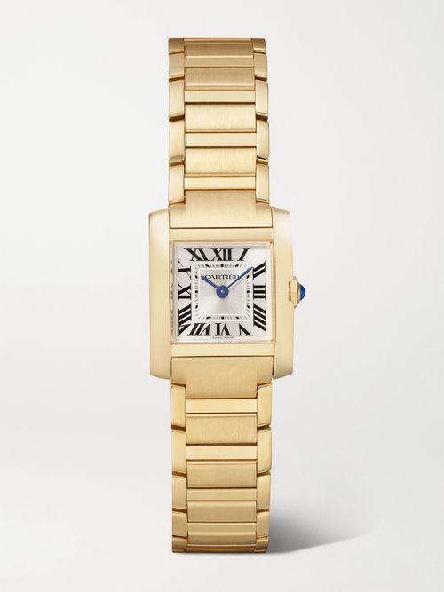Tank Française 21.2mm Small 18-karat Gold Watch - One size