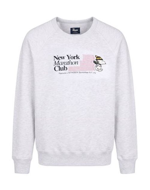 Peanuts X Man Sweatshirt Grey Size M Cotton, Polyester