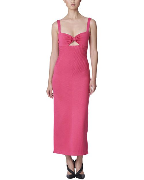 Sweetheart Silk-Blend Dress