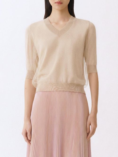 Sweater Woman color Beige