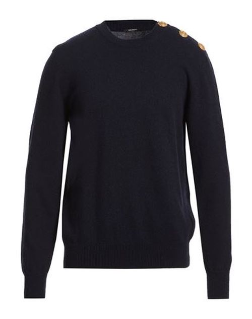 Man Sweater Midnight blue Size M Cashmere, Virgin Wool