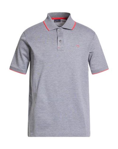 Man Polo shirt Grey Size 3XL Cotton