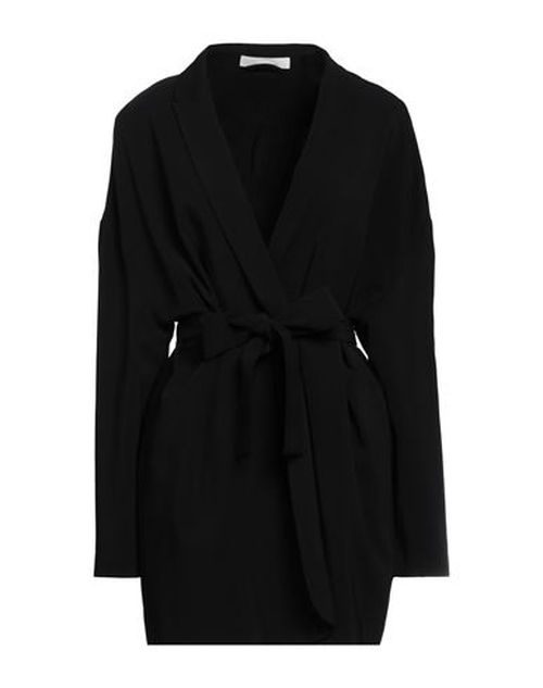 Liviana Conti Woman Blazer Black Size S/M Viscose, Elastane