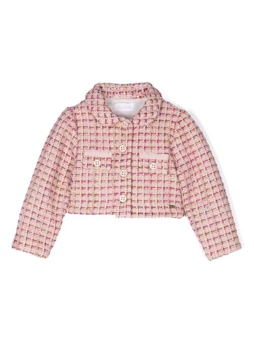 Cropped blazer - Pink