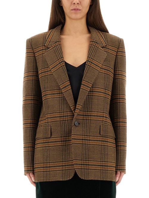 Prince Of Wales Wool Jacket