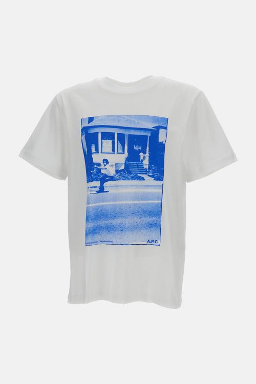 A. P.C. Short-sleeve T-shirt With A Print