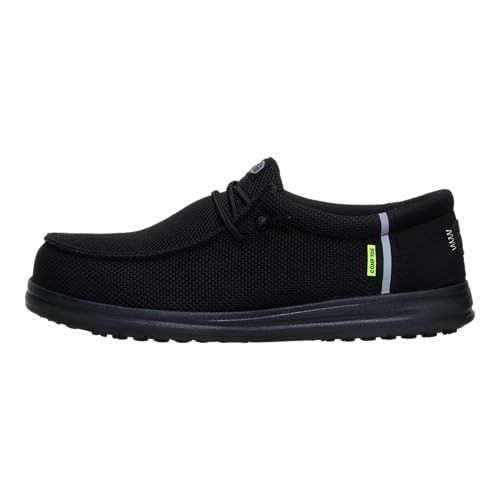 HEYDUDE Wally Work CT Black/Black 