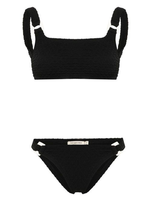 Stella Bubble bikini set - Black