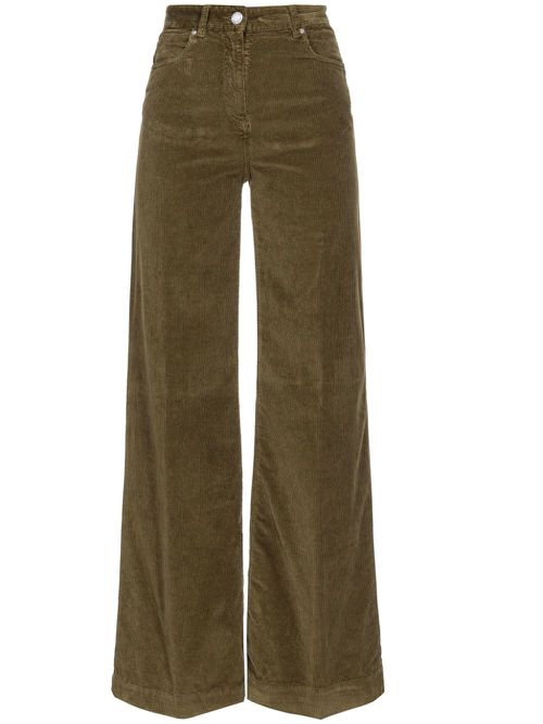 Wendy cotton-blend trousers - Green