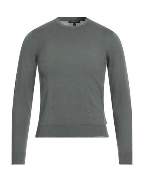 Armani Exchange Man Sweater Sage green Size XS Cotton, Cashmere, Polyamide, Elastane