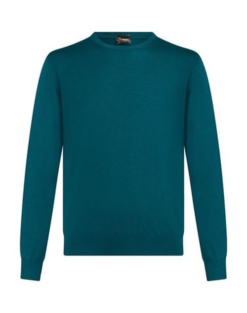 Man Sweater Deep teal Size 36 Cashmere