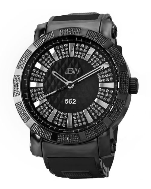 JBW Men's 562 Diamond & Crystal Watch