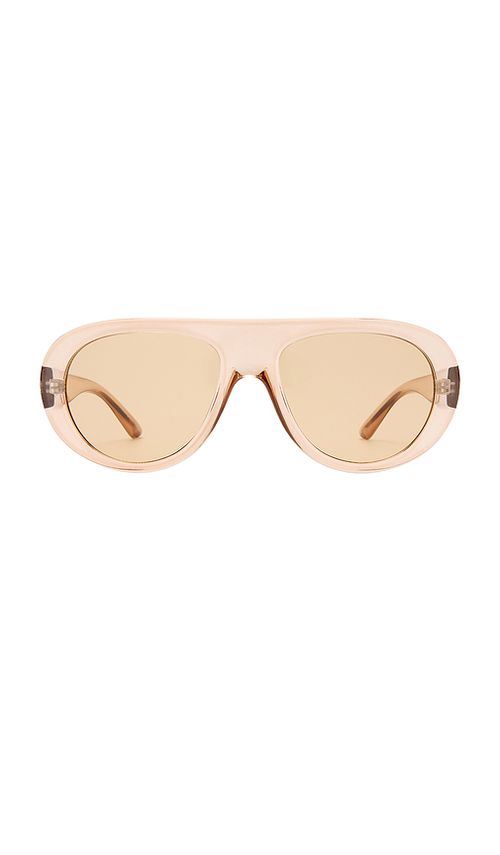 AIRE Satellite Sunglasses in Tan & Barley Tint. a