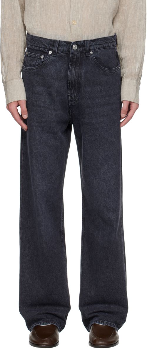 Gray Third Cut Jeans