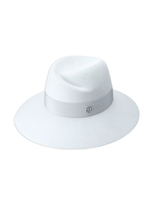 Virginie wool-felt fedora hat - Blue