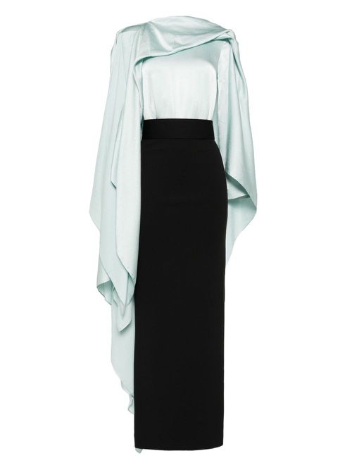 Solace London The Rosalia maxi dress - Blue