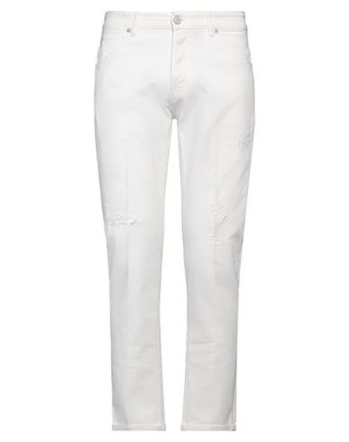 Man Denim pants White
