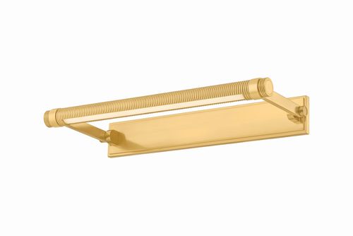 Aged Brass LED Picture Light from the Duell Collection