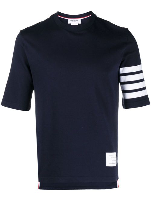 4-Bar Stripe 2003-print T-shirt - Blue