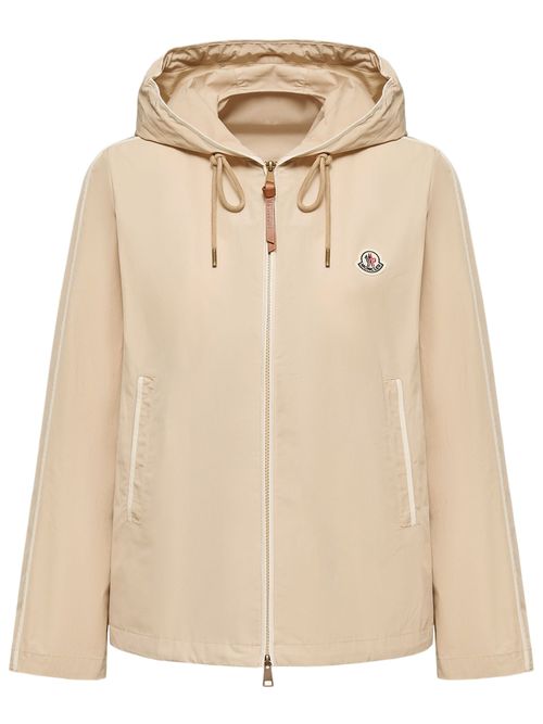 Adjustable Hooded Jacket with Zip Closure - Size 0