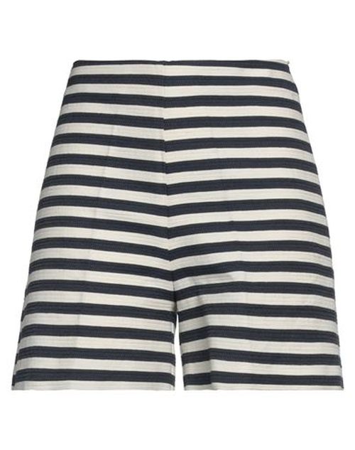 Woman Shorts & Bermuda Shorts Midnight blue Size 2 Cotton, Polyester, Textile fibers