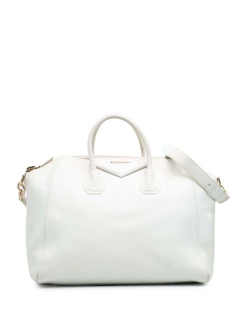 Givenchy Pre-Owned 2010-2024 Large Leather Antigona satchel - White
