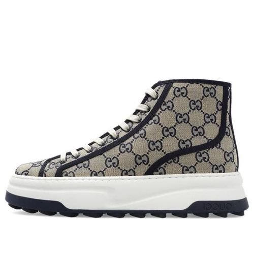 GG High Top Sneaker 'Beige Blue'