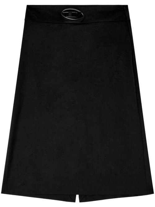 O-Seus midi skirt - Black
