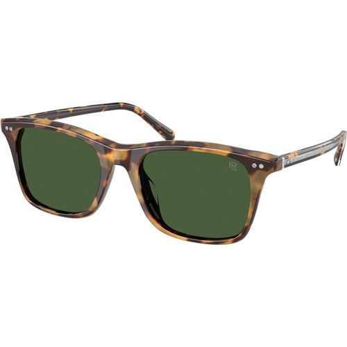 Ralph Lauren Uomo Ralph Lauren RL8242U 633971 Occhiali da sole Acetato Tartaruga Verde Pantos Normale