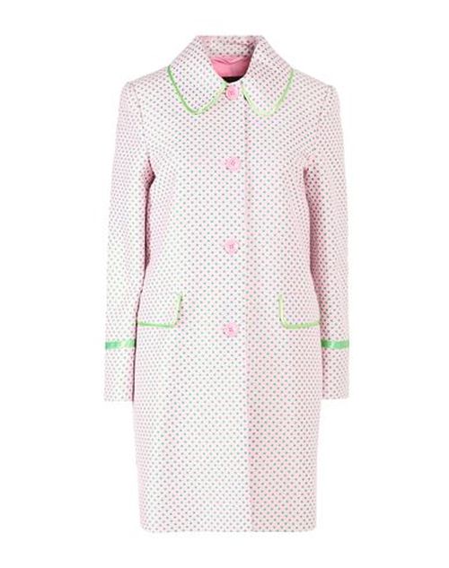 Woman Coat Pink Size 6 Polyester, Cotton