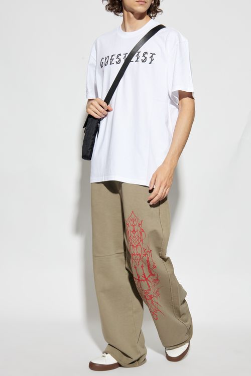 T-shirt With Logo, Men's, White