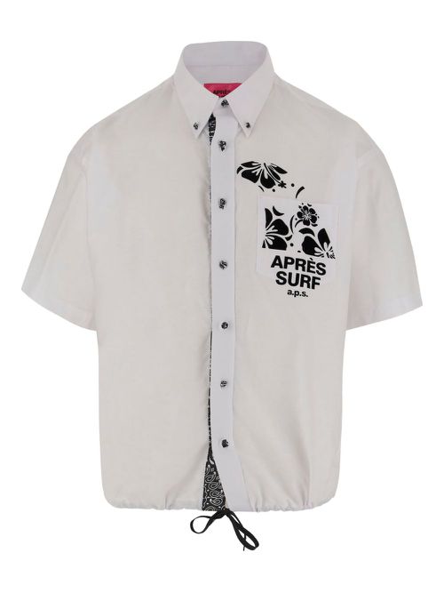 Après Surf cotton-blend shirt - White
