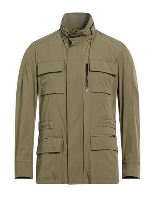 Man Jacket Military green Size 36 Polyamide, Polyurethane