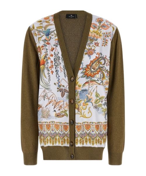 Paisley Knitted Cardigan