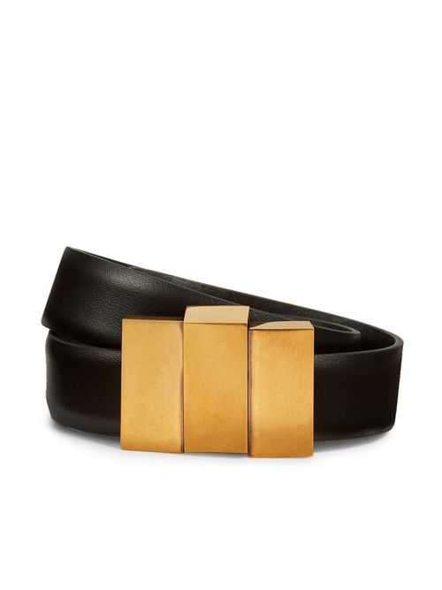 The Axel leather bracelet - Black